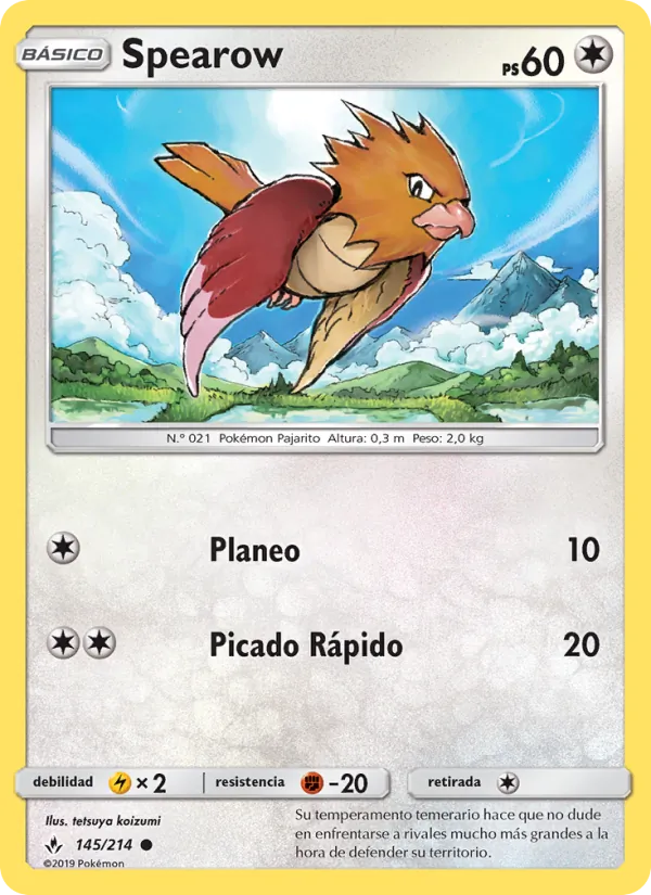 Spearow (Vínculos Indestructibles #145/214)