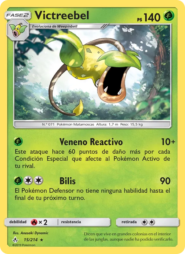 Victreebel (Unbroken Bonds #15/214)