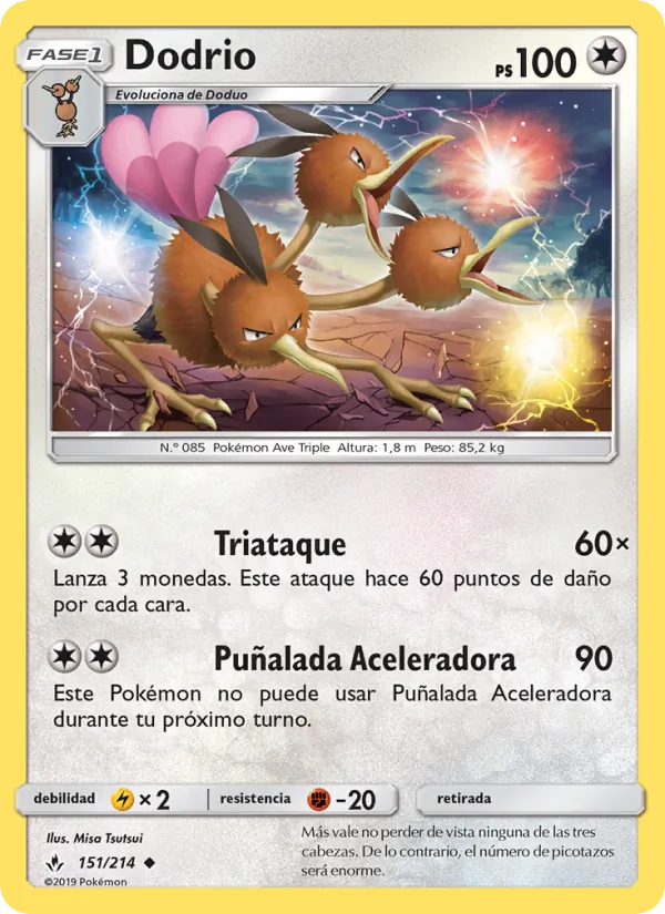 Dodrio (Vínculos Indestructibles #151/214)