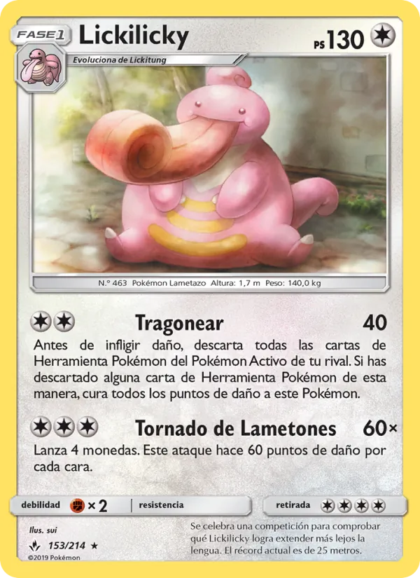 Lickilicky (Unbroken Bonds #153/214)