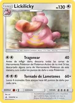 Lickilicky (Vínculos Indestructibles #153/214)