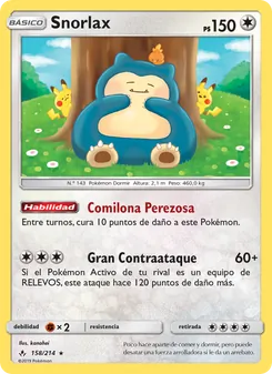 Snorlax (Vínculos Indestructibles #158/214)