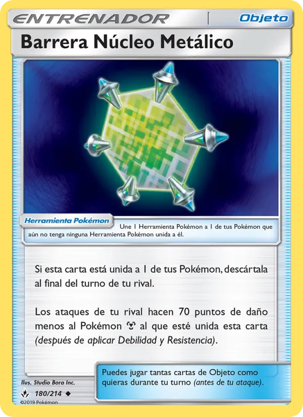 Barrera Núcleo Metálico (Vínculos Indestructibles #180/214)