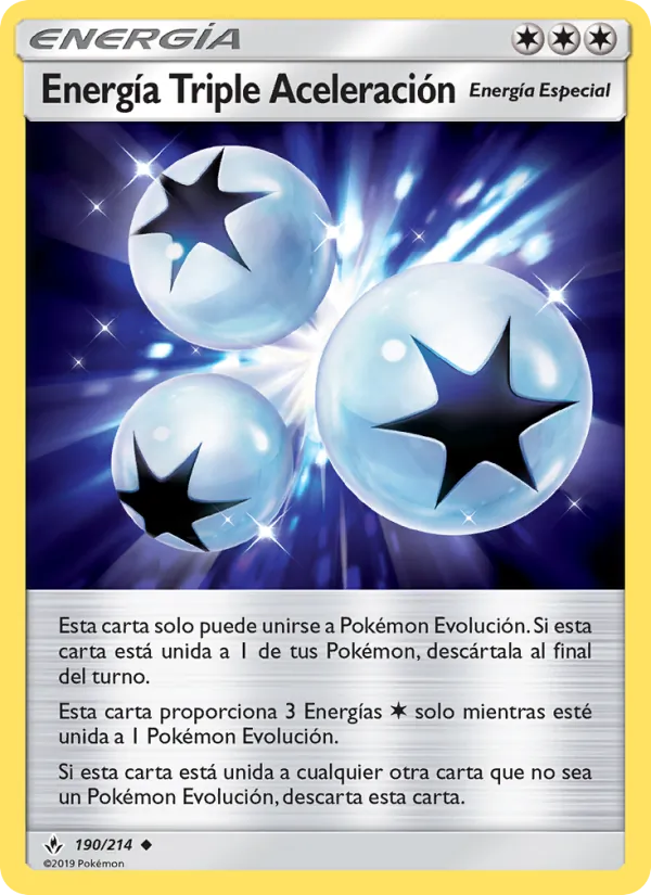 Energía Triple Aceleración (Unbroken Bonds #190/214)