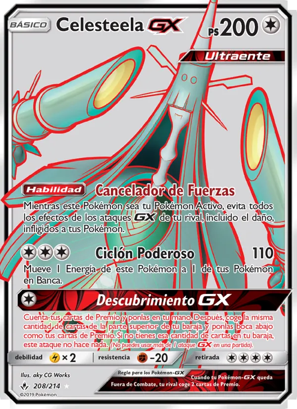 Celesteela GX (Vínculos Indestructibles #208/214)
