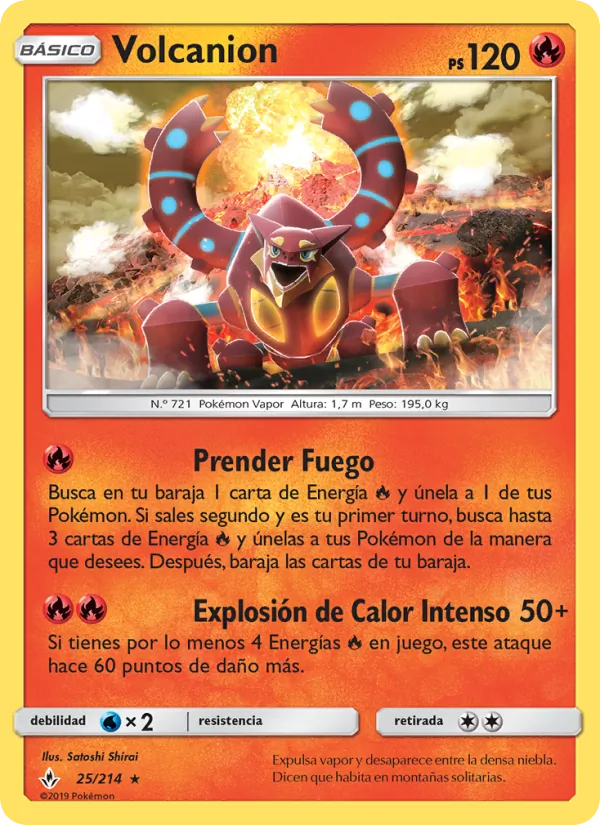 Volcanion (Vínculos Indestructibles #25/214)