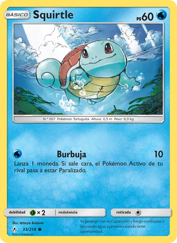 Squirtle (Vínculos Indestructibles #33/214)