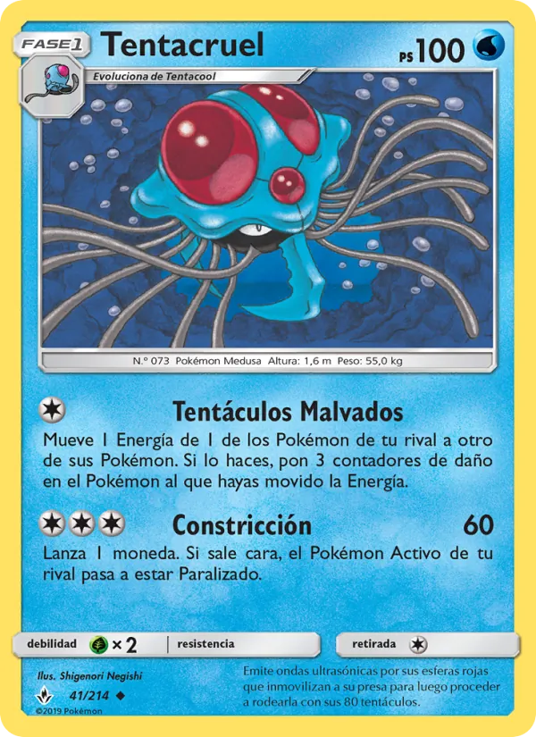 Tentacruel (Unbroken Bonds #41/214)