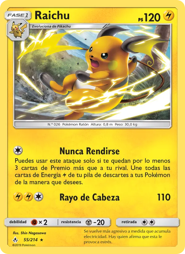 Raichu (Vínculos Indestructibles #55/214)