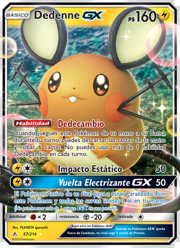 Dedenne GX (Vínculos Indestructibles #57/214)