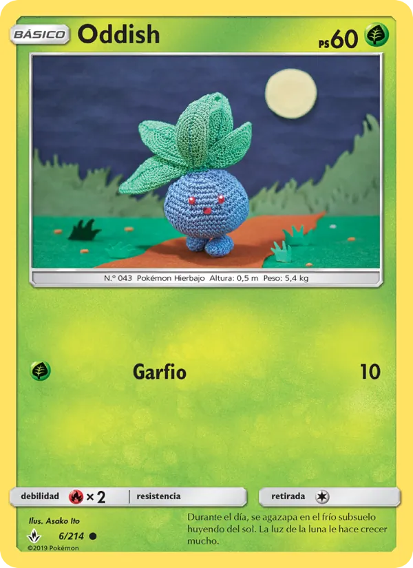 Oddish (Vínculos Indestructibles #6/214)