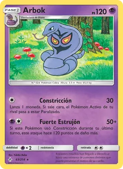 Arbok (Vínculos Indestructibles #63/214)