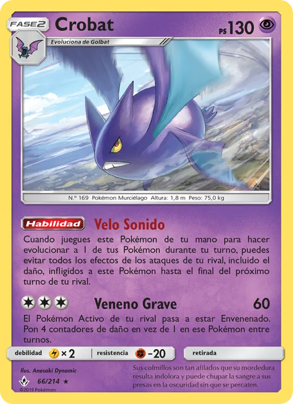 Crobat (Unbroken Bonds #66/214)