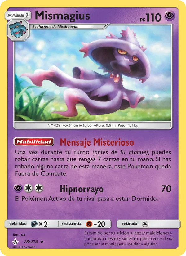 Mismagius (Unbroken Bonds #78/214)