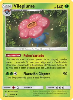 Vileplume (Vínculos Indestructibles #8/214)
