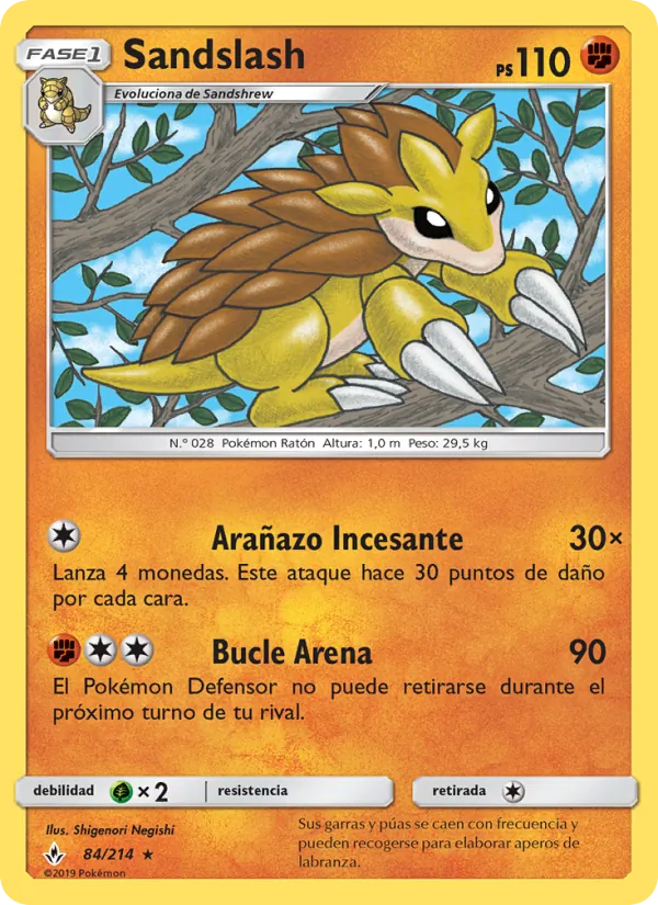 Sandslash (Unbroken Bonds #84/214)