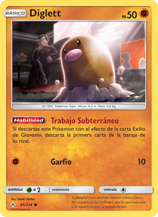 Diglett (Unbroken Bonds #85/214)