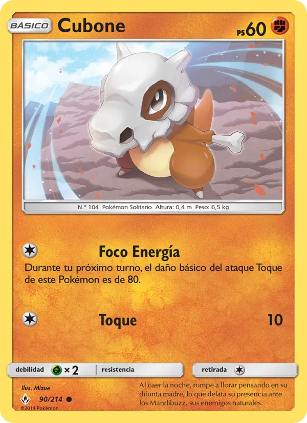Cubone (Unbroken Bonds #90/214)