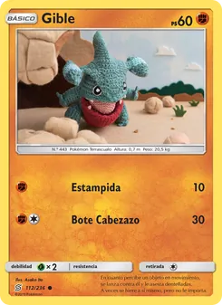 Gible (Mentes Unidas #112/236)