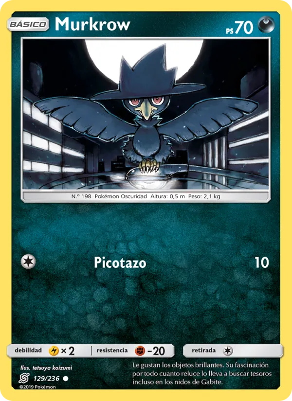 Murkrow (Mentes Unidas #129/236)