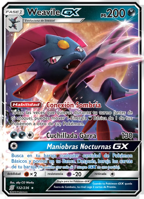 Weavile GX (Unified Minds #132/236)