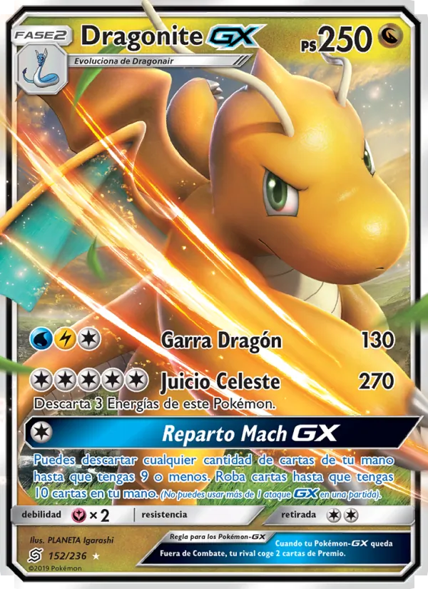 Dragonite GX (Mentes Unidas #152/236)