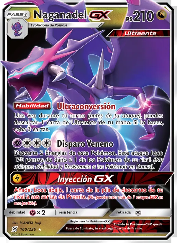 Naganadel GX (Mentes Unidas #160/236)