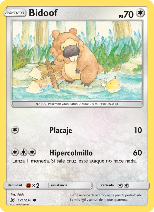 Bidoof (Mentes Unidas #171/236)
