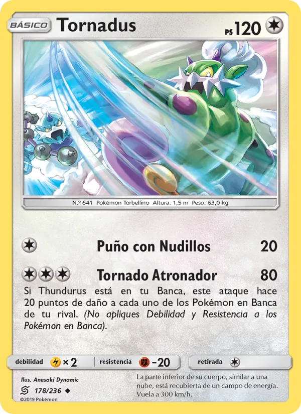 Tornadus (Unified Minds #178/236)
