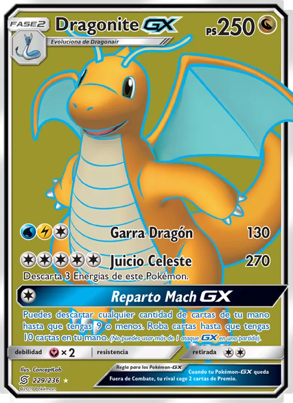Dragonite GX (Mentes Unidas #229/236)