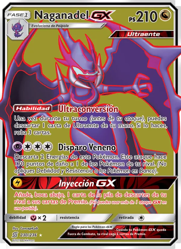 Naganadel GX (Mentes Unidas #230/236)