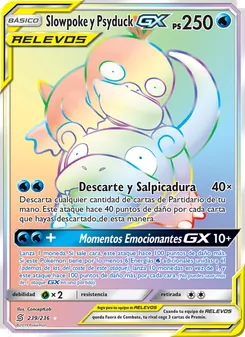 Slowpoke y Psyduck GX (Mentes Unidas #239/236)
