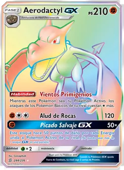Aerodactyl GX (Mentes Unidas #244/236)
