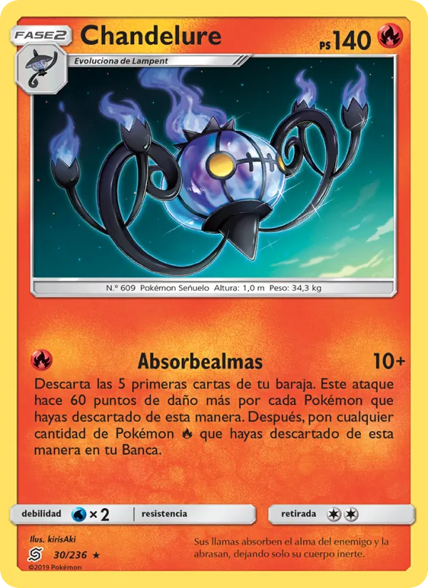 Chandelure (Mentes Unidas #30/236)