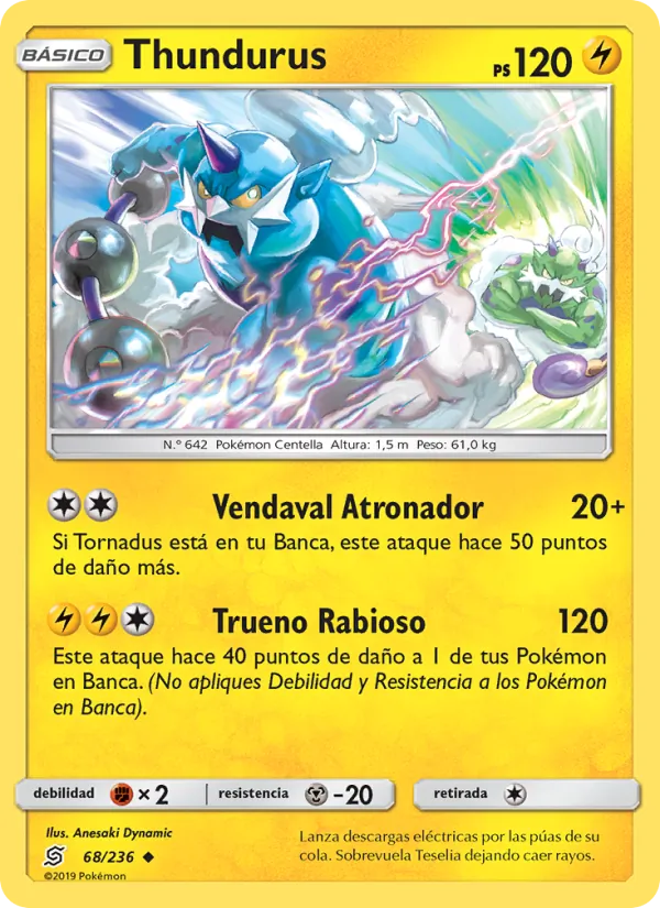 Thundurus (Unified Minds #68/236)