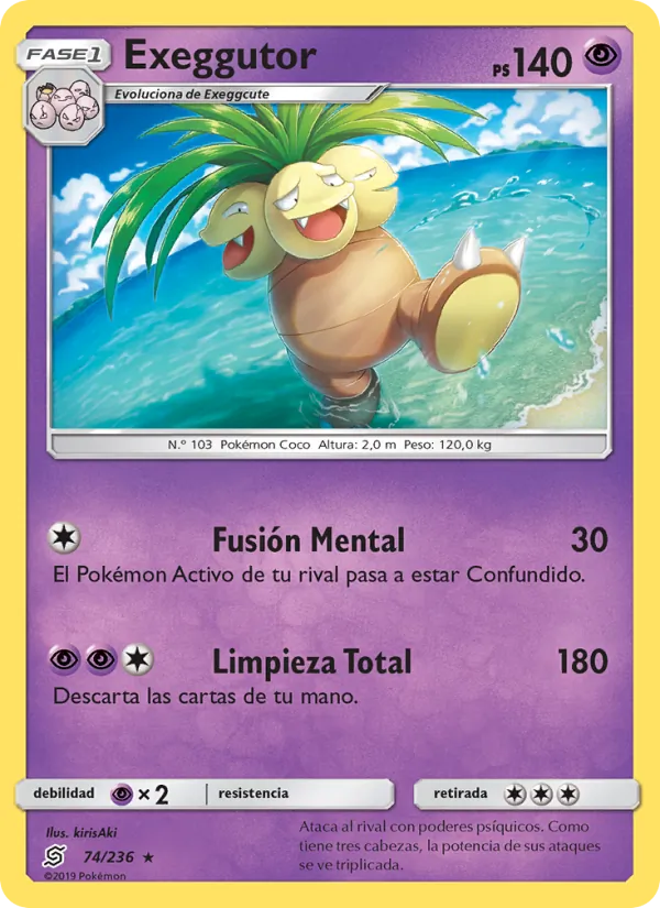 Exeggutor (Mentes Unidas #74/236)