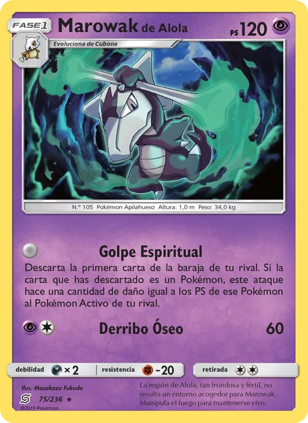 Marowak de Alola (Unified Minds #75/236)