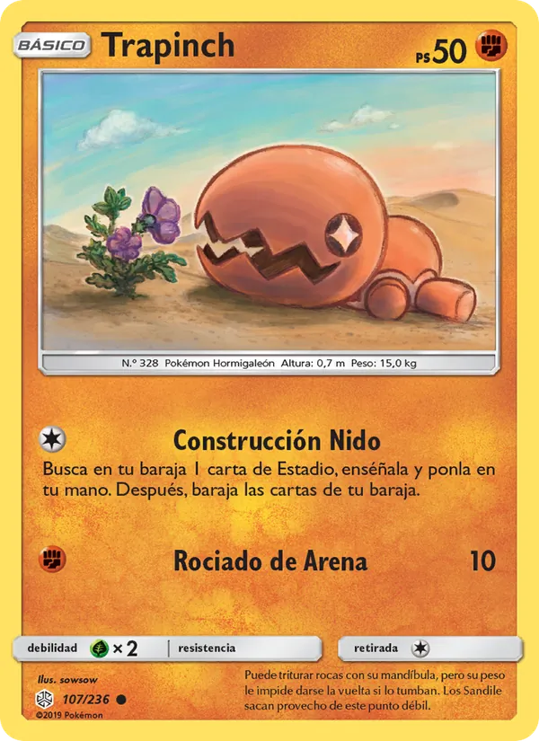 Trapinch (Cosmic Eclipse #107/236)