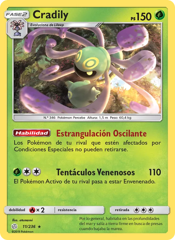 Cradily (Eclipse Cósmico #11/236)