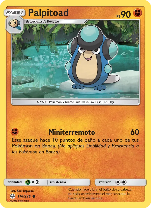Palpitoad (Cosmic Eclipse #116/236)