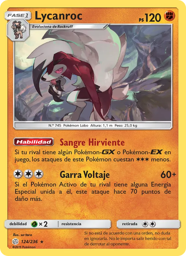 Lycanroc (Cosmic Eclipse #124/236)