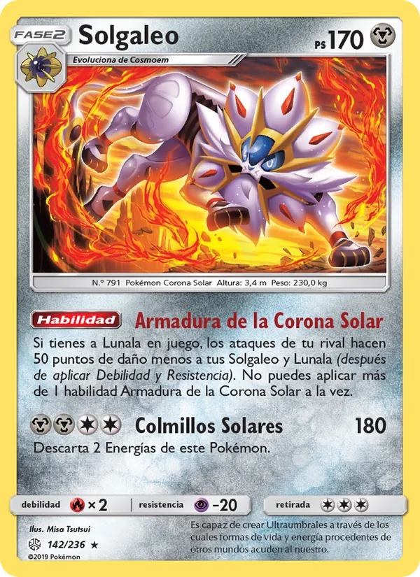 Solgaleo (Eclipse Cósmico #142/236)