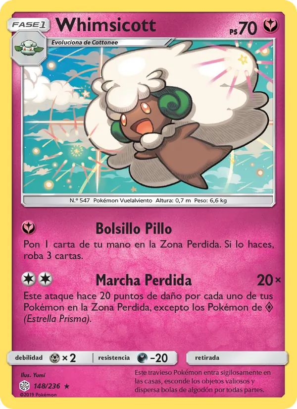 Whimsicott (Eclipse Cósmico #148/236)