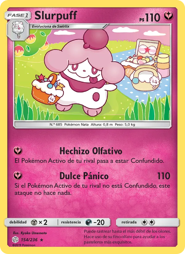 Slurpuff (Cosmic Eclipse #154/236)