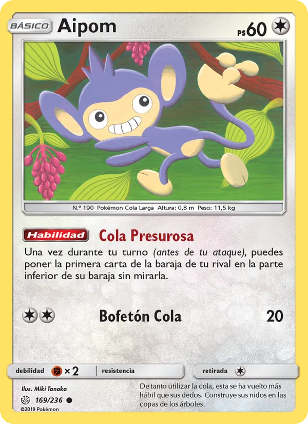 Aipom (Cosmic Eclipse #169/236)