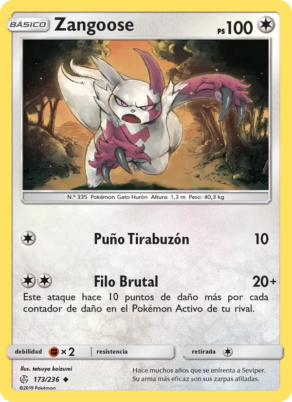 Zangoose (Eclipse Cósmico #173/236)
