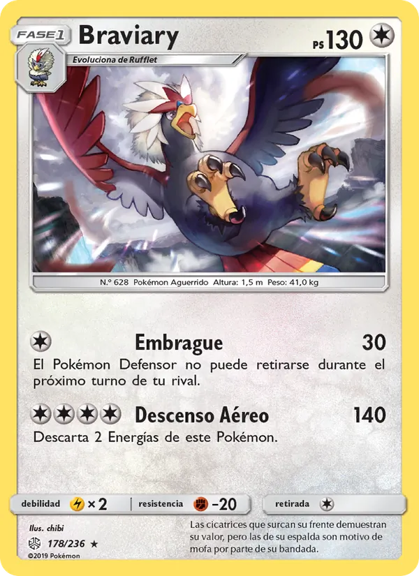 Braviary (Eclipse Cósmico #178/236)