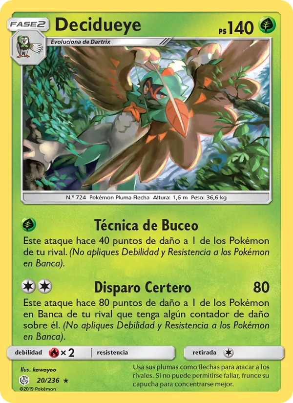 Decidueye (Cosmic Eclipse #20/236)