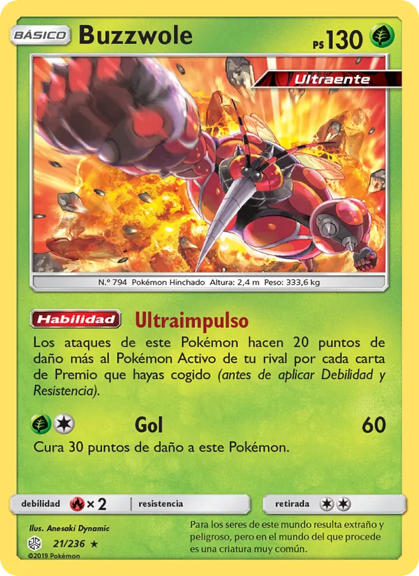 Buzzwole (Cosmic Eclipse #21/236)