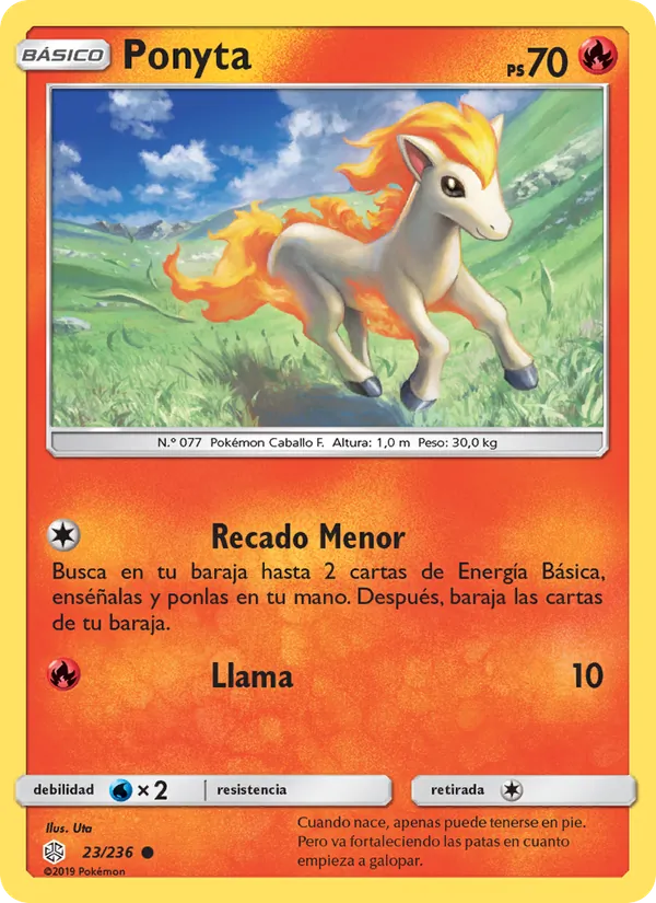Ponyta (Cosmic Eclipse #23/236)